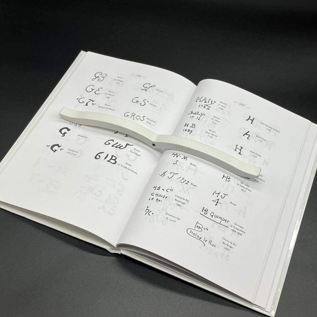 フランス アンティーク 食器 専門書 「 フランス陶磁器の窯元と刻印