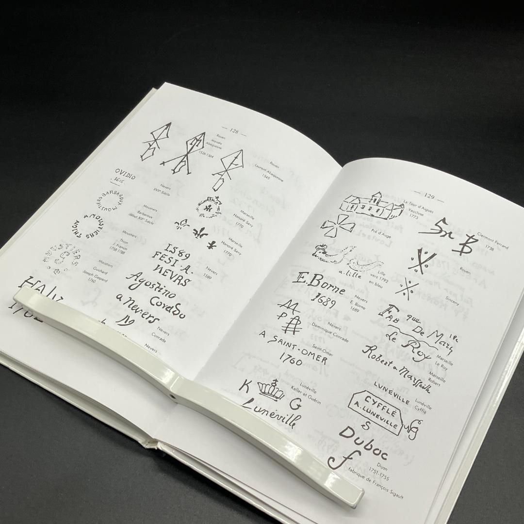 フランス アンティーク 食器 専門書 「 フランス陶磁器の窯元と刻印