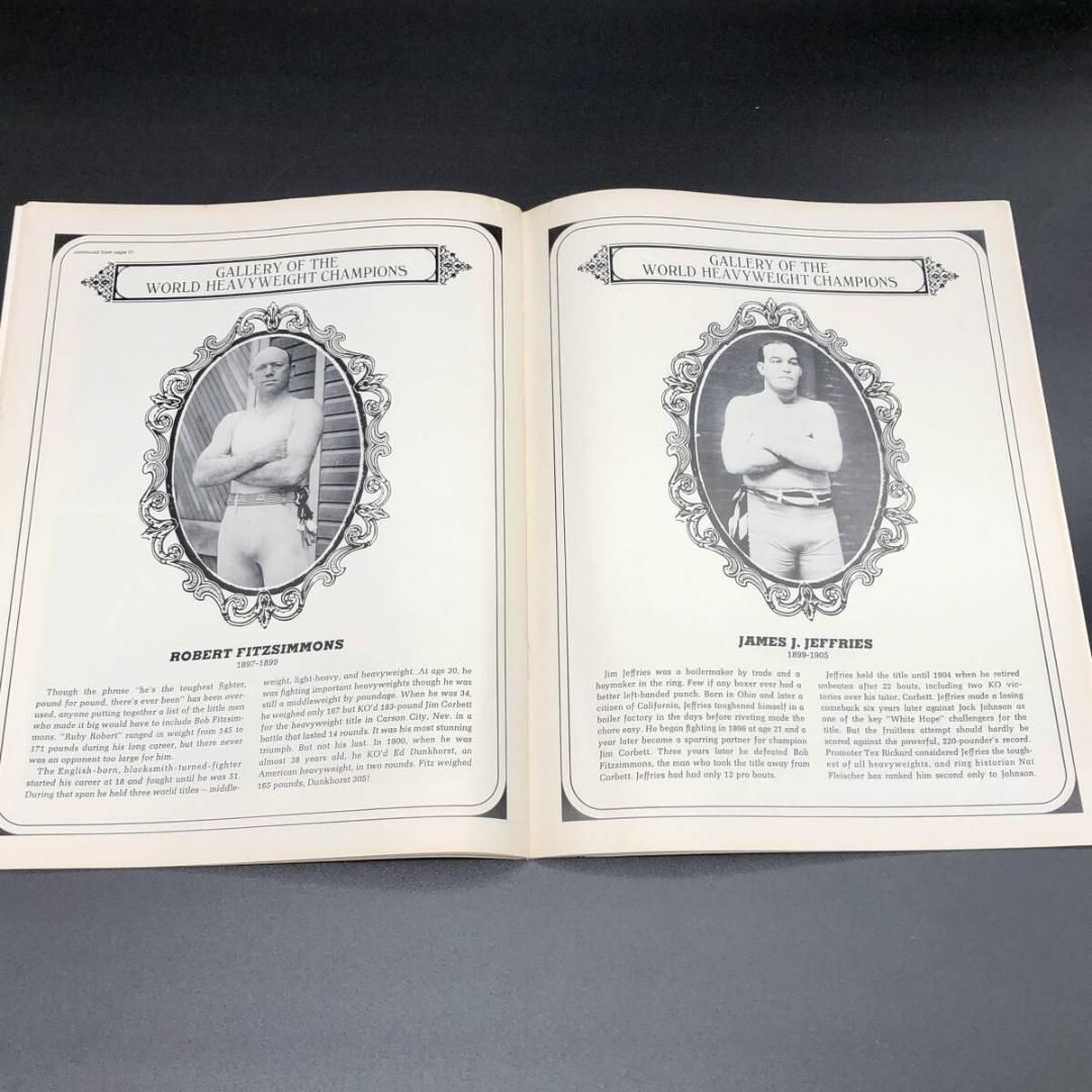 1971年 ビンテージ 】 ボクシング 世界ヘビー級タイトルマッチ ジョー