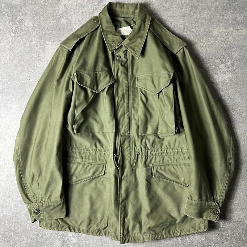 60s 60年製 US ARMY 米軍実物 M-51 フィールド ジャケット S-R / 60