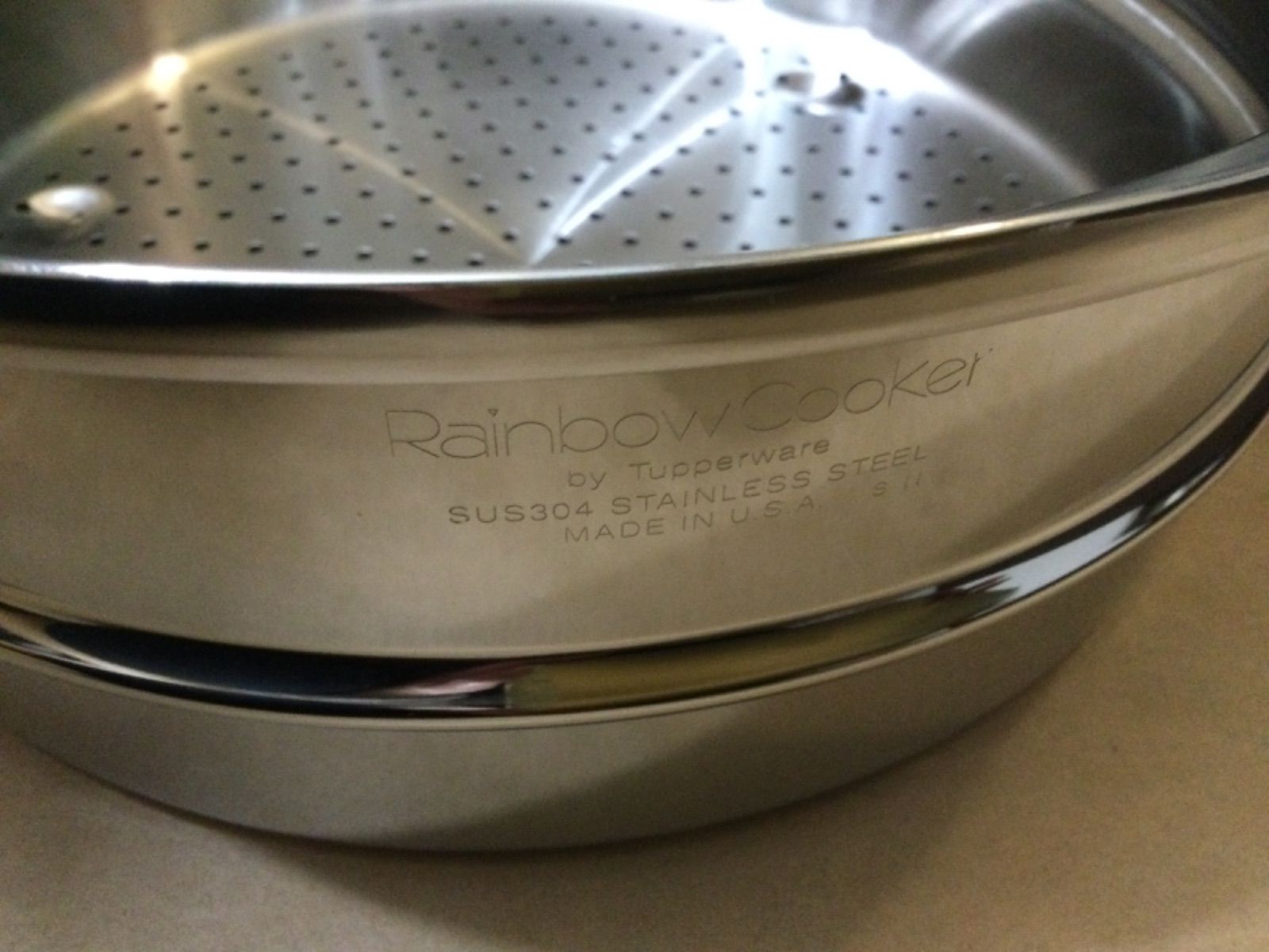 未使用新品 Tupperware レインボークッカー 26cm用スチーマー - メルカリ