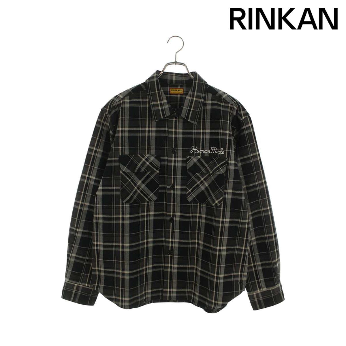 ヒューマンメイド 25AW CHECK SHIRT 馬モチーフチェック長袖シャツ
