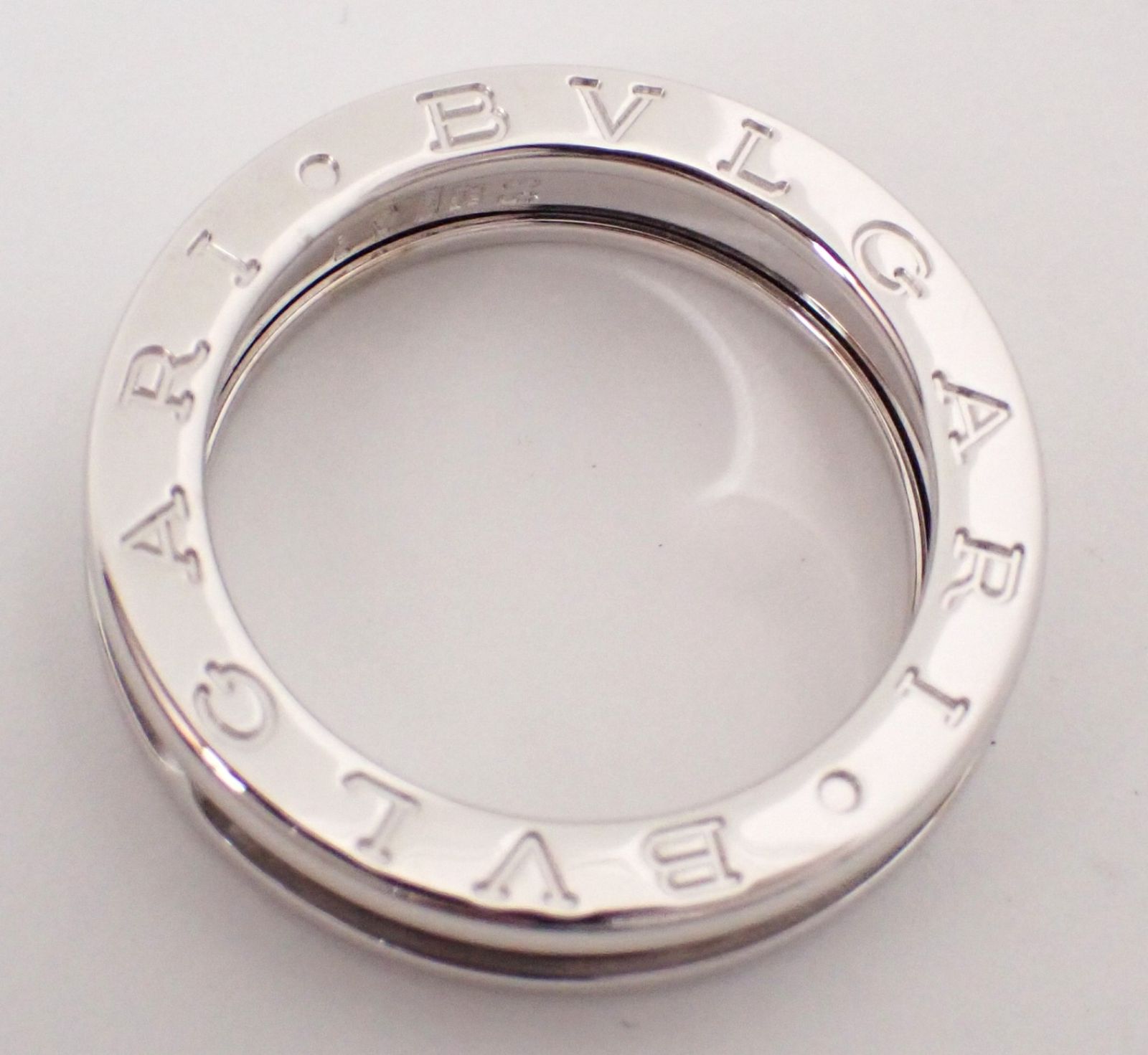 新品仕上げ済 BVLGARI(ブルガリ) B.zero1 リング 1バンド #53(13号 
