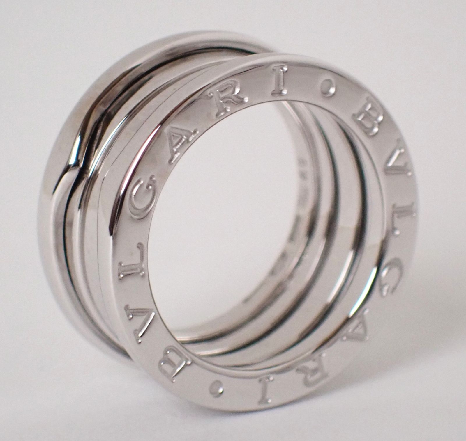 新品仕上げ済 BVLGARI(ブルガリ) B.zero1 リング 2バンド #48(7.5号 