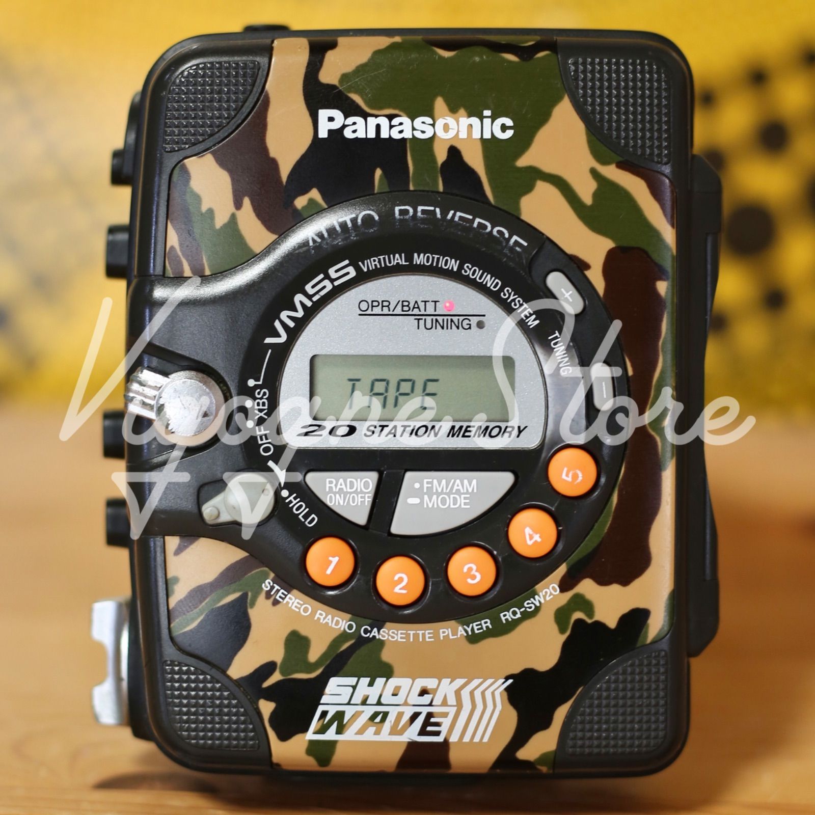 Panasonic SHOCK WAVE RQ-SW20 防滴仕様 パナソニック