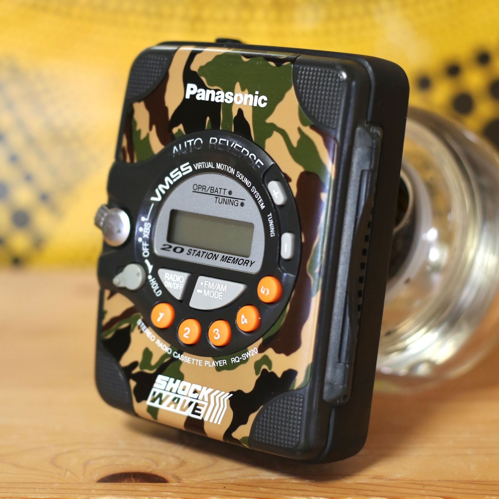 Panasonic SHOCK WAVE RQ-SW20 防滴仕様 パナソニック