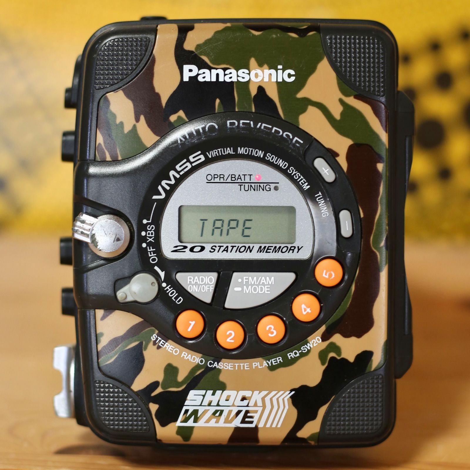 Panasonic SHOCK WAVE RQ-SW20 防滴仕様 パナソニック