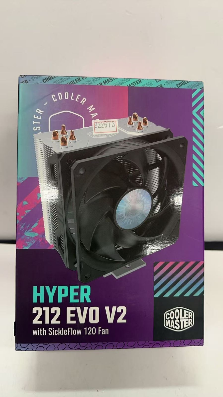 No mounting hardware COOLER MASTER Hyper 212 EVO V2 CPU cooler 922673++