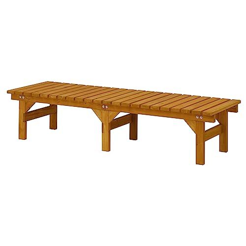 迅速に発送 タカショー 縁台 ウッディーDX縁台 W 180 D 58 H 40 cm ナチュラル ガーデンベンチ 天然木使用 ワイド設計 高耐久 BMSH 185 NN 44 7233