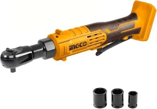 迅速に発送 INGCO 20 V コードレスラチェットレンチ 本体のみ e 4 b db 7