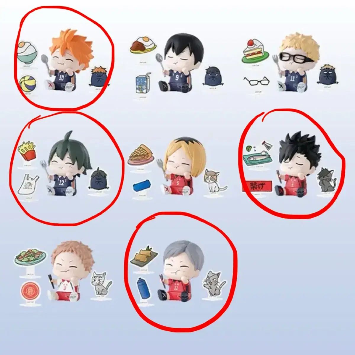 まとめ ハイキュー ハッピーフィギュア 黒尾 日向 灰羽リエーフ