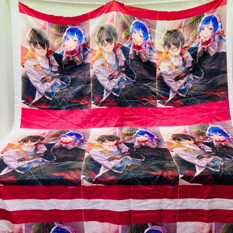 約324ｃｍ 135ｃｍ タペストリー 白猫プロジェクト ネモ ノア 茶熊学園