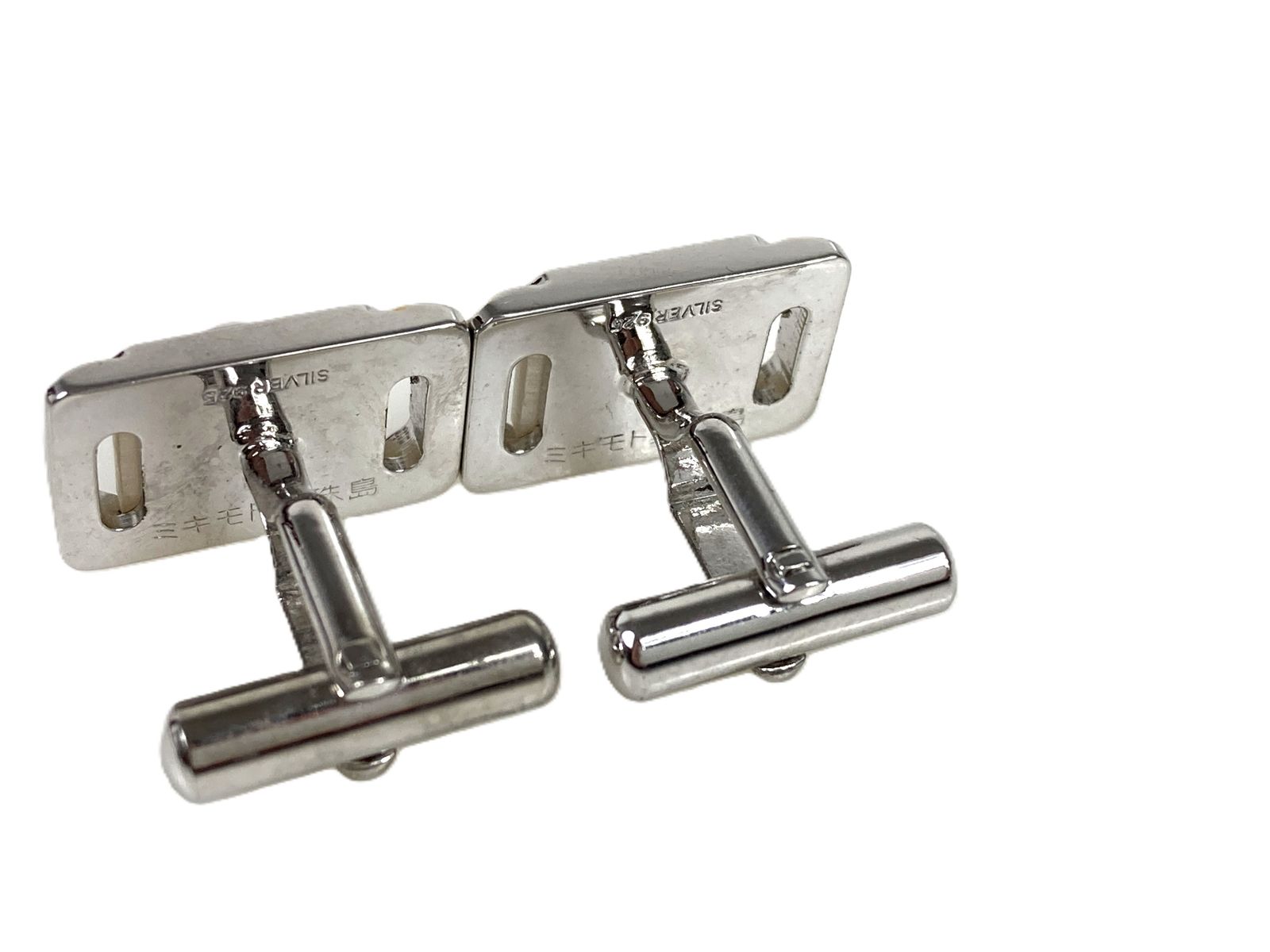 ミキモト MIKIMOTO ミキモト真珠島 ミニパール ネクタイピン カフス