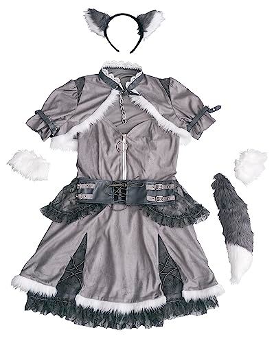 クリアストーン Clearstone ダスティコンフィ コスプレ ウルフ レディース グレーpo 7 b 3 cbf 17