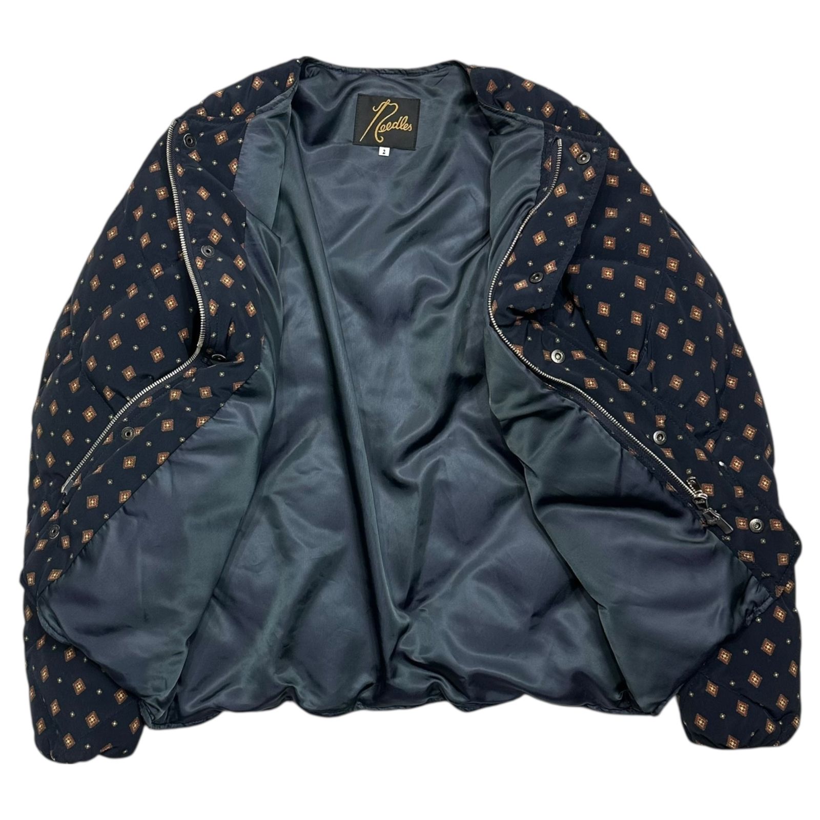 NEEDLES(ニードルズ) Small Paisley Quilted Down Jacket スモール 