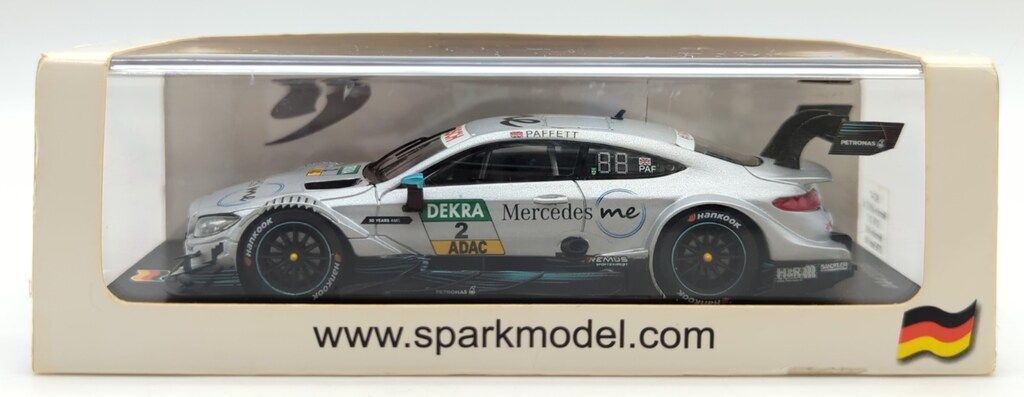 MINIMAX 1/43 Spark model Mercedes-AMG C 63 DTM 2017 #2 Mercedese
