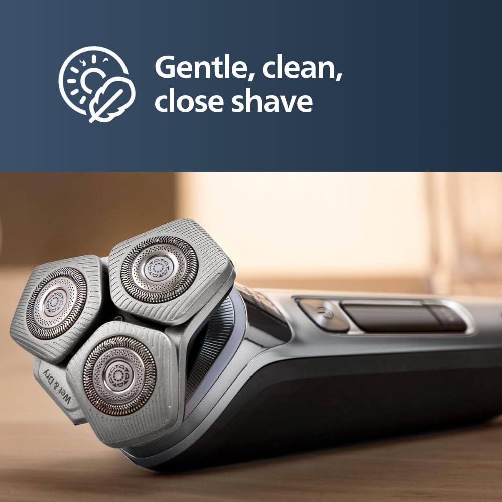 替刃 フィリップス 9000シリーズ シェーバー 本来の性能を発揮 2年分 デュアルスティールプレシジョン刃 SH 91 51