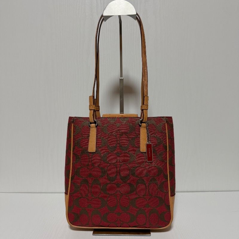 COACH コーチ シグネチャー ショルダーバッグ 肩掛け トートバッグ