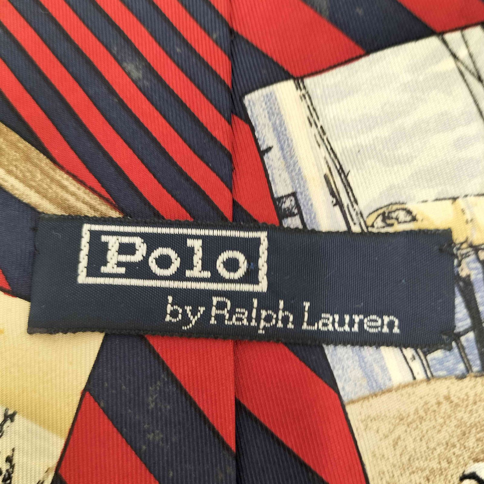 ポロバイラルフローレン Polo by RALPH LAUREN 総柄ネクタイ メンズ
