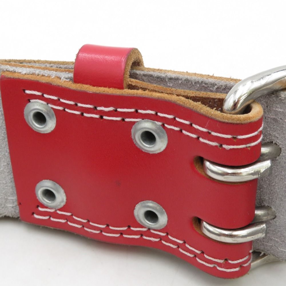 GOLD'S GYM ゴールドジム トレーニング・パワーベルト レッド - メルカリ