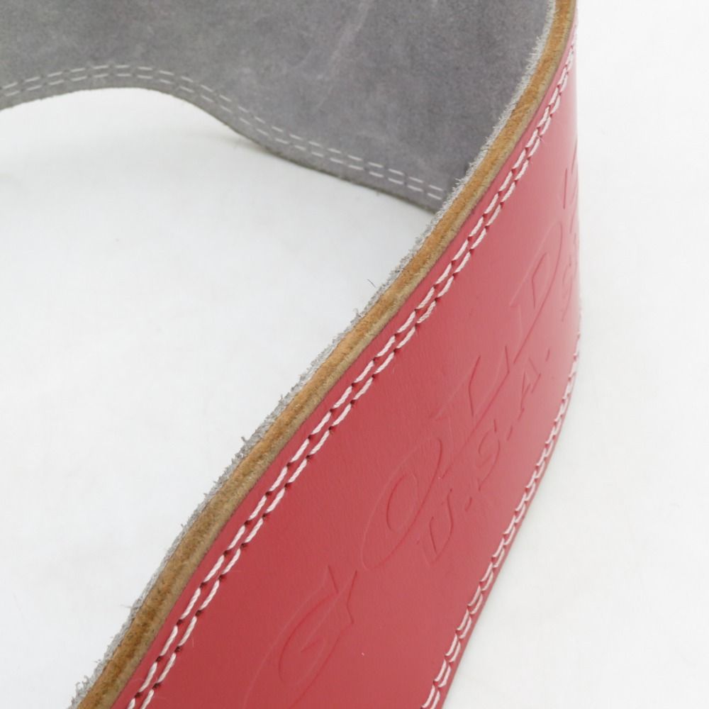 GOLD'S GYM ゴールドジム トレーニング・パワーベルト レッド - メルカリ