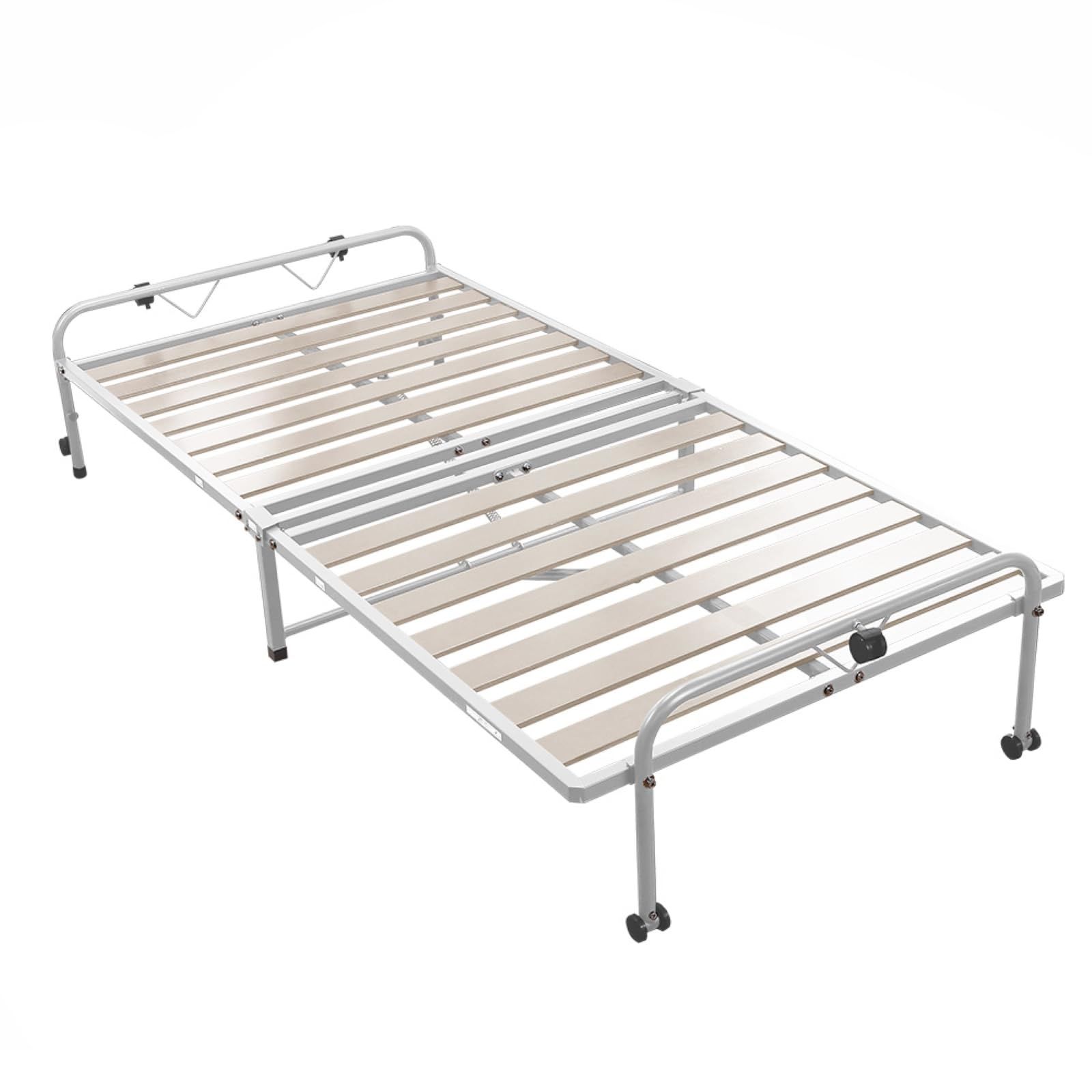 ビータ Vita 折りたたみスノコベッド ナチュラル 幅96 奥行212 5 高さ39 cm