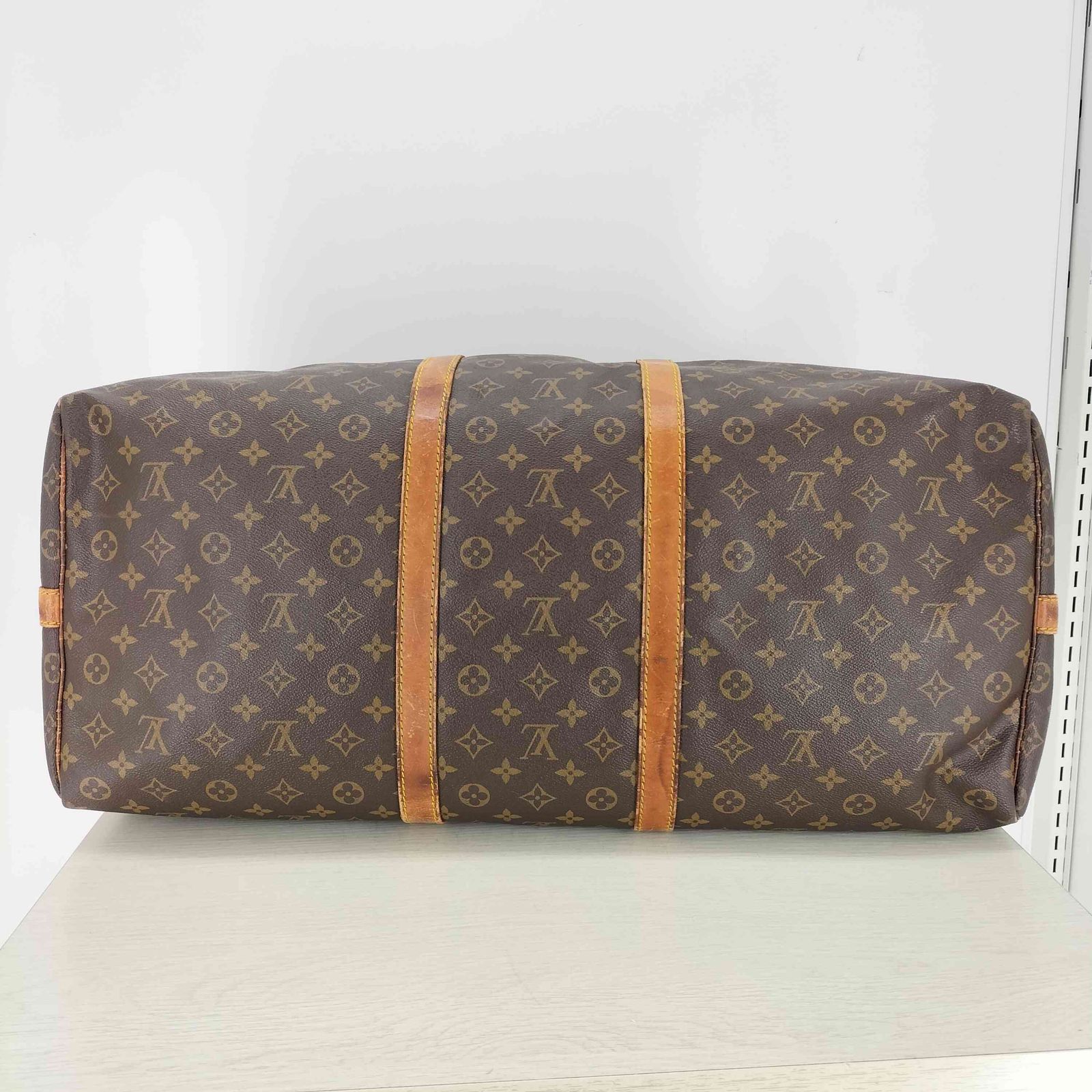ルイヴィトン LOUIS VUITTON フランス製 キーポル バンドリエール 60