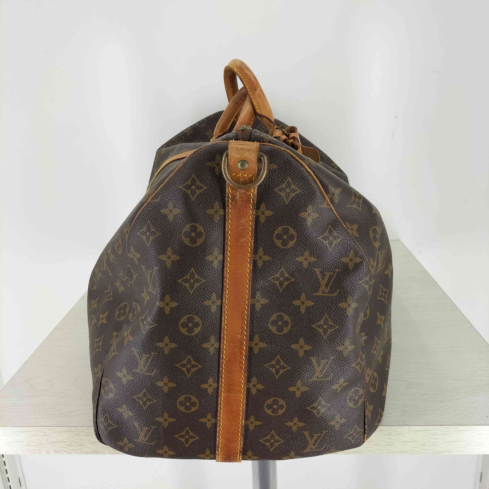 ルイヴィトン LOUIS VUITTON フランス製 キーポル バンドリエール 60