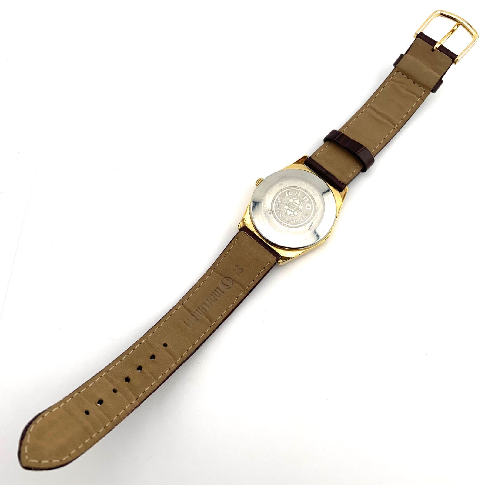 ジャンク】RADO 729.2008.2 クォーツ 腕時計 ゴールド 2026年最新RADO 
