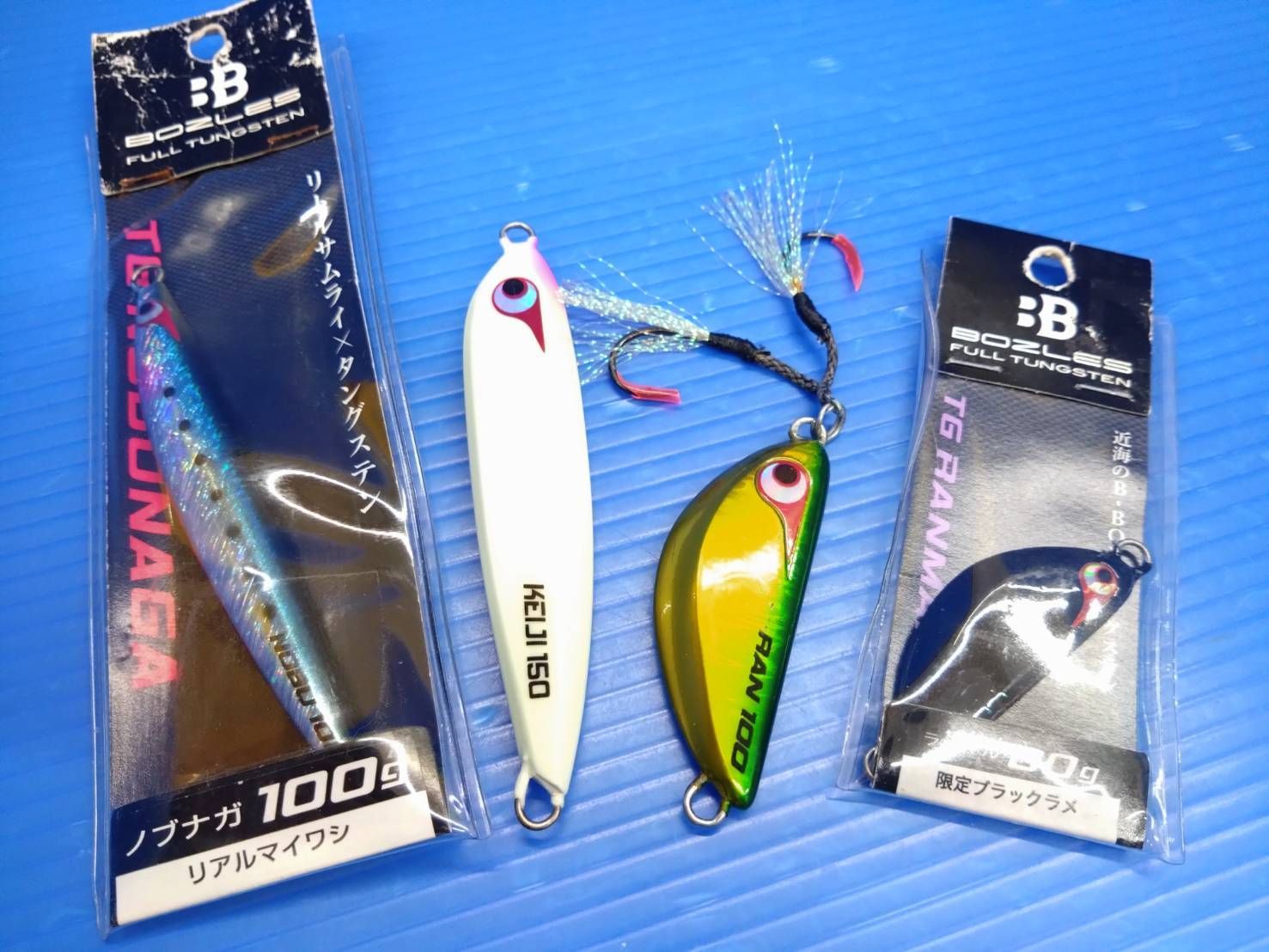 ボーズレス TGジグ 4点セット ランマル 60g 100g ノブナガ 100g