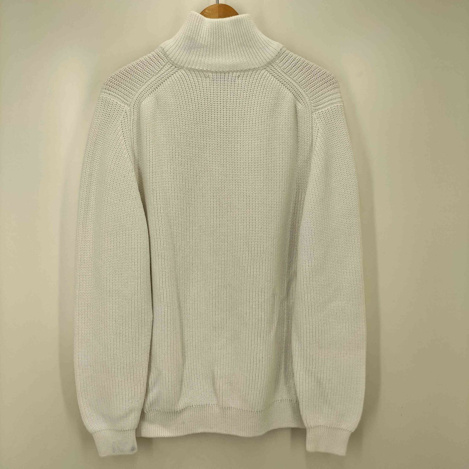 ザラ ZARA ハイネック ハーフジップ ニット メンズ import：M - メルカリ