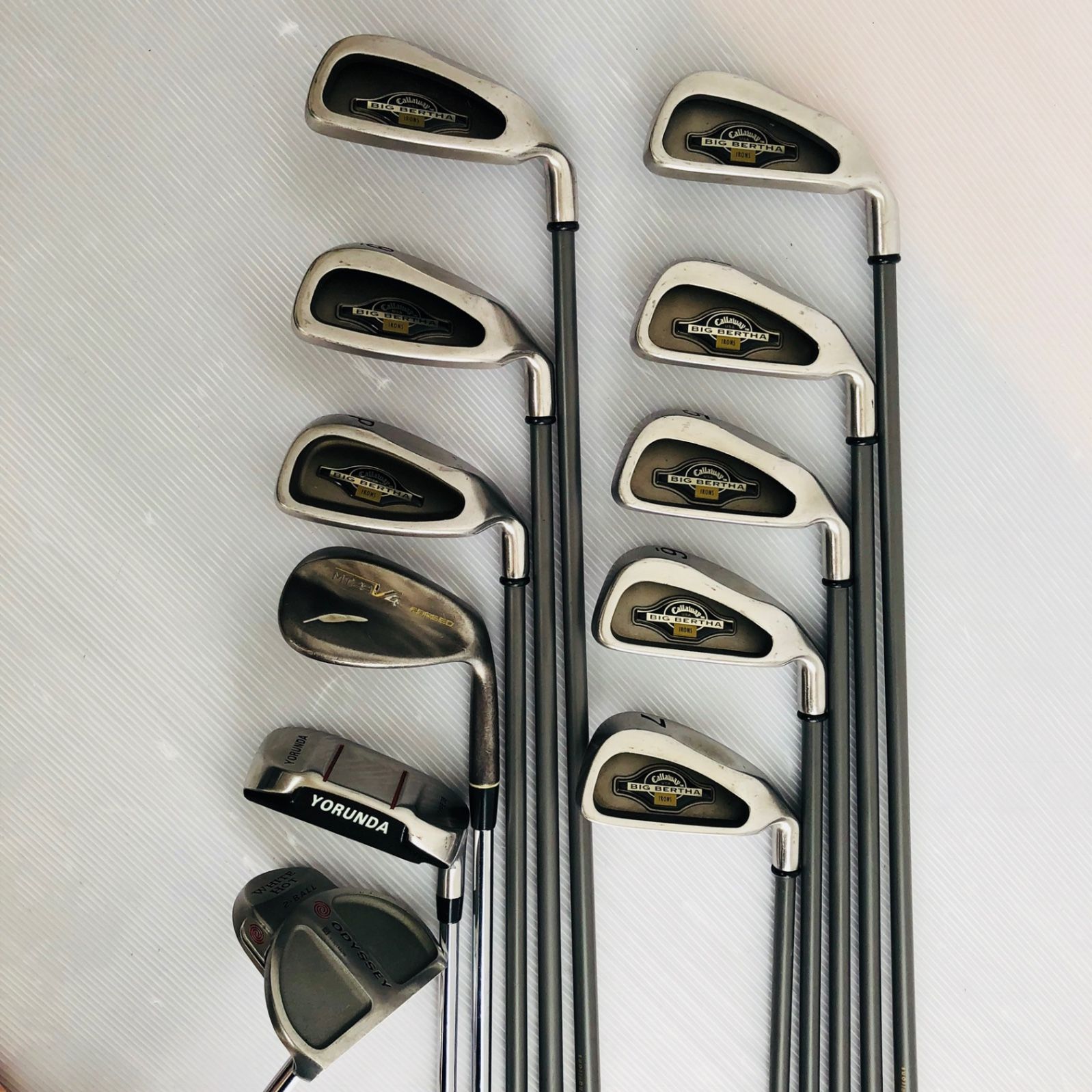 TaylorMadeテーラーメイドとCallawayキャロウェイクラブセット 豪華 15本 Callaway キャロウェイ TaylorMade テーラーメイド メンズ