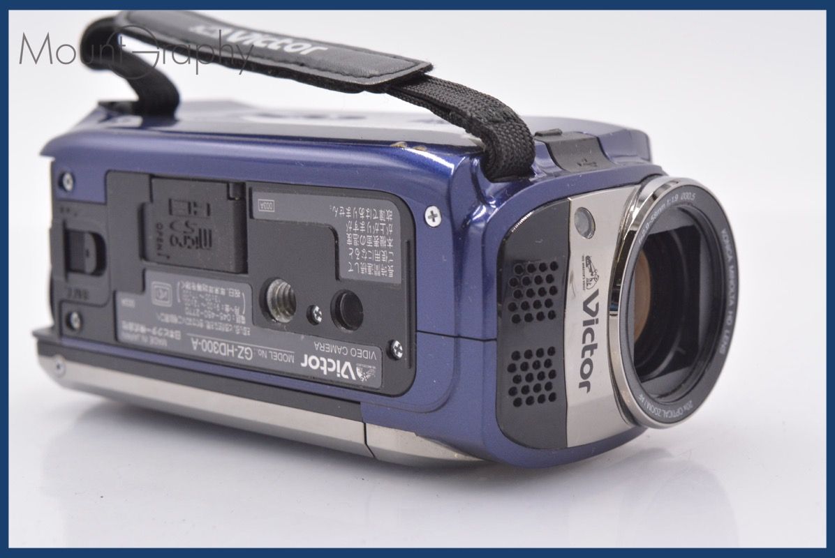 動作保証】 ビクター JVC Everio GZ-HD300 20x 元箱、取扱説明書付属