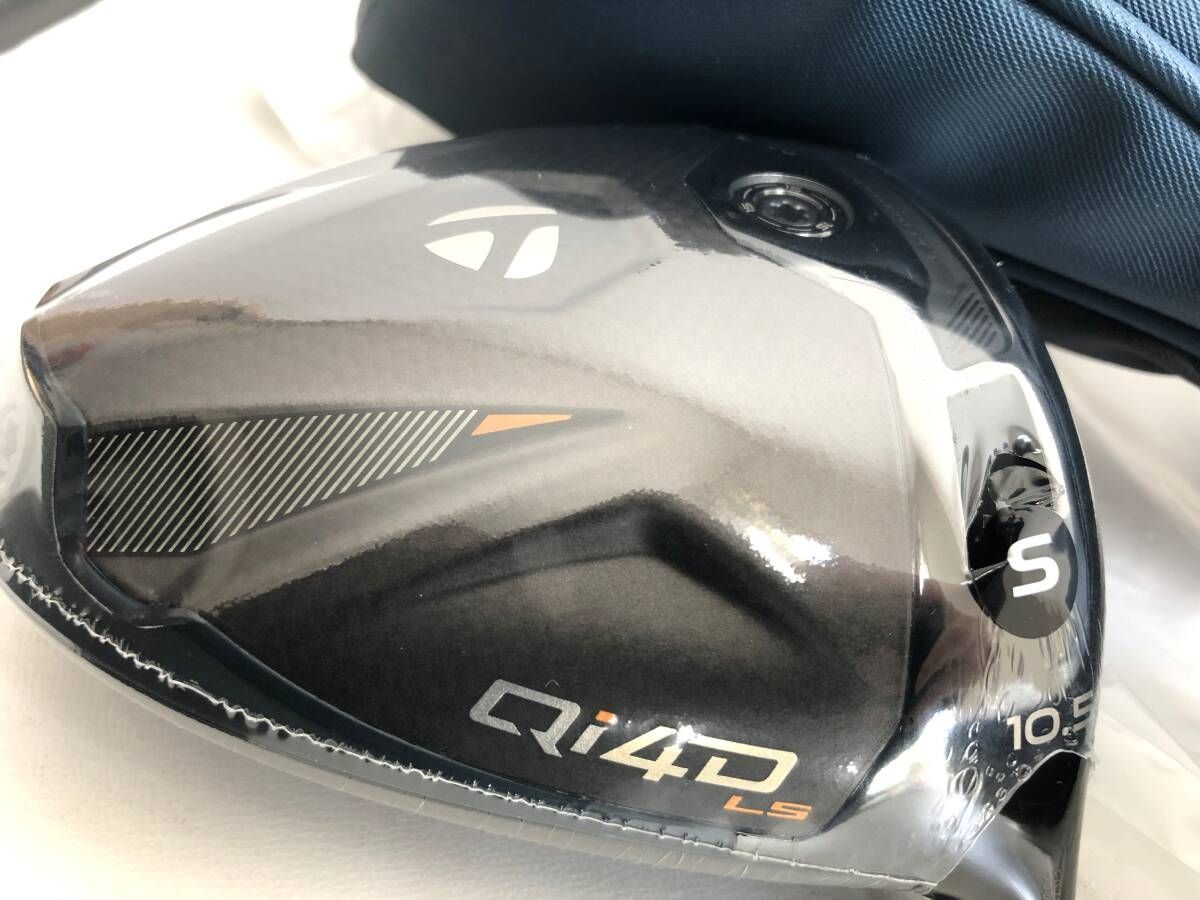 未使用 テーラーメイド Qi4D LS 10.5° ドライバー ヘッド 単体 HC/保証