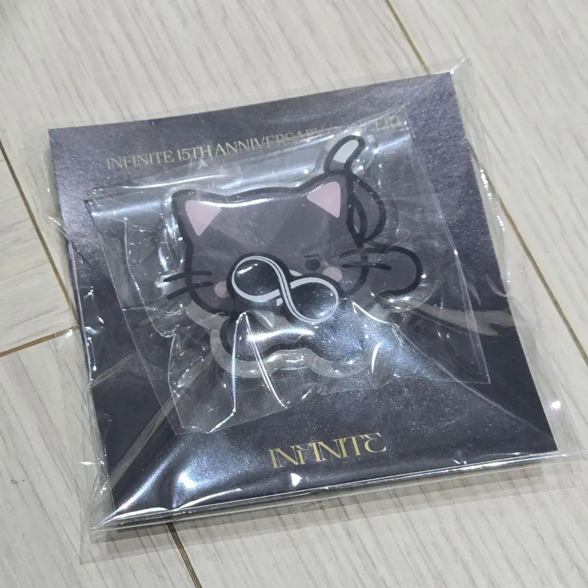 未開封 INFINITE(インフィニット) L エル キム・ミョンス(KIM MYEONGSU) スマホグリップ コンサート 日本 横浜 グッズ