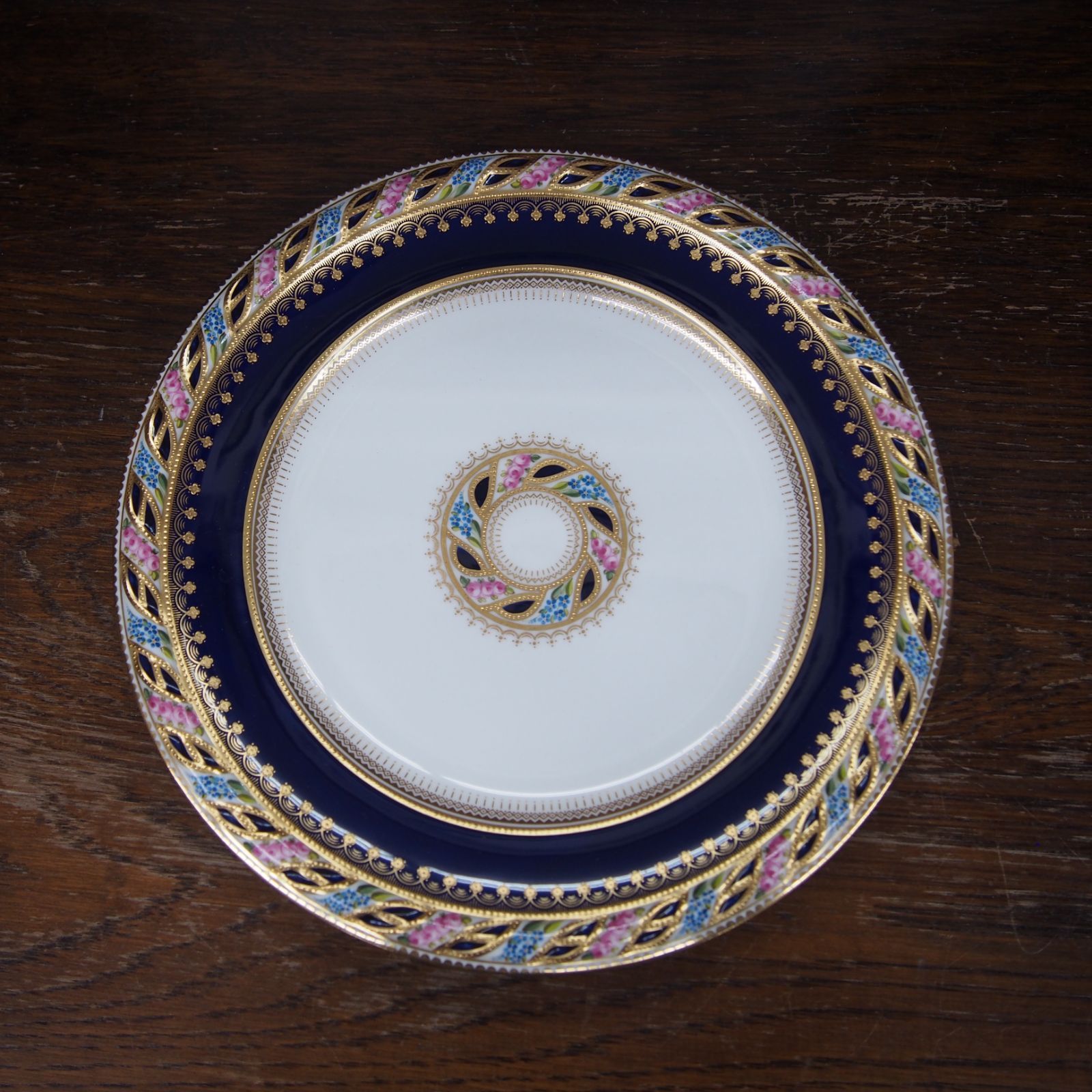 ティファニーコウルドン 1890年 イギリス コウルドン cauldon CAULDON ティファニー 特注 25.5