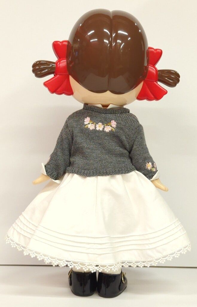 不二家 人形/ペコちゃん/ファミリークラブ 赤箱付/スイートピュ