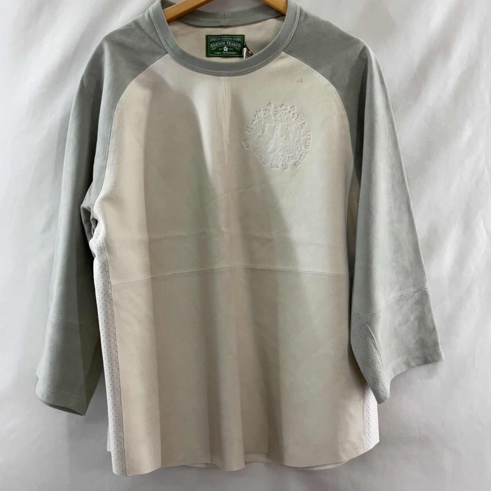 Denim Tears Leather Denim Tears University Baseball Shirt 25SS 