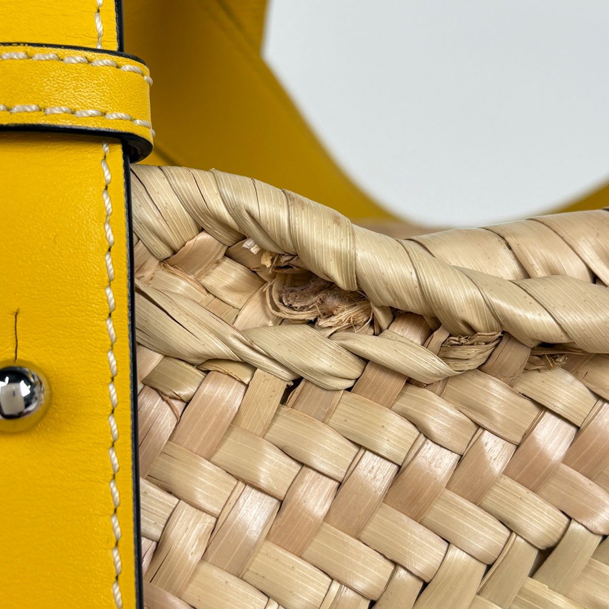 ロエベ LOEWE バスケットバッグ スモール かごバッグ アナグラム ヤシ