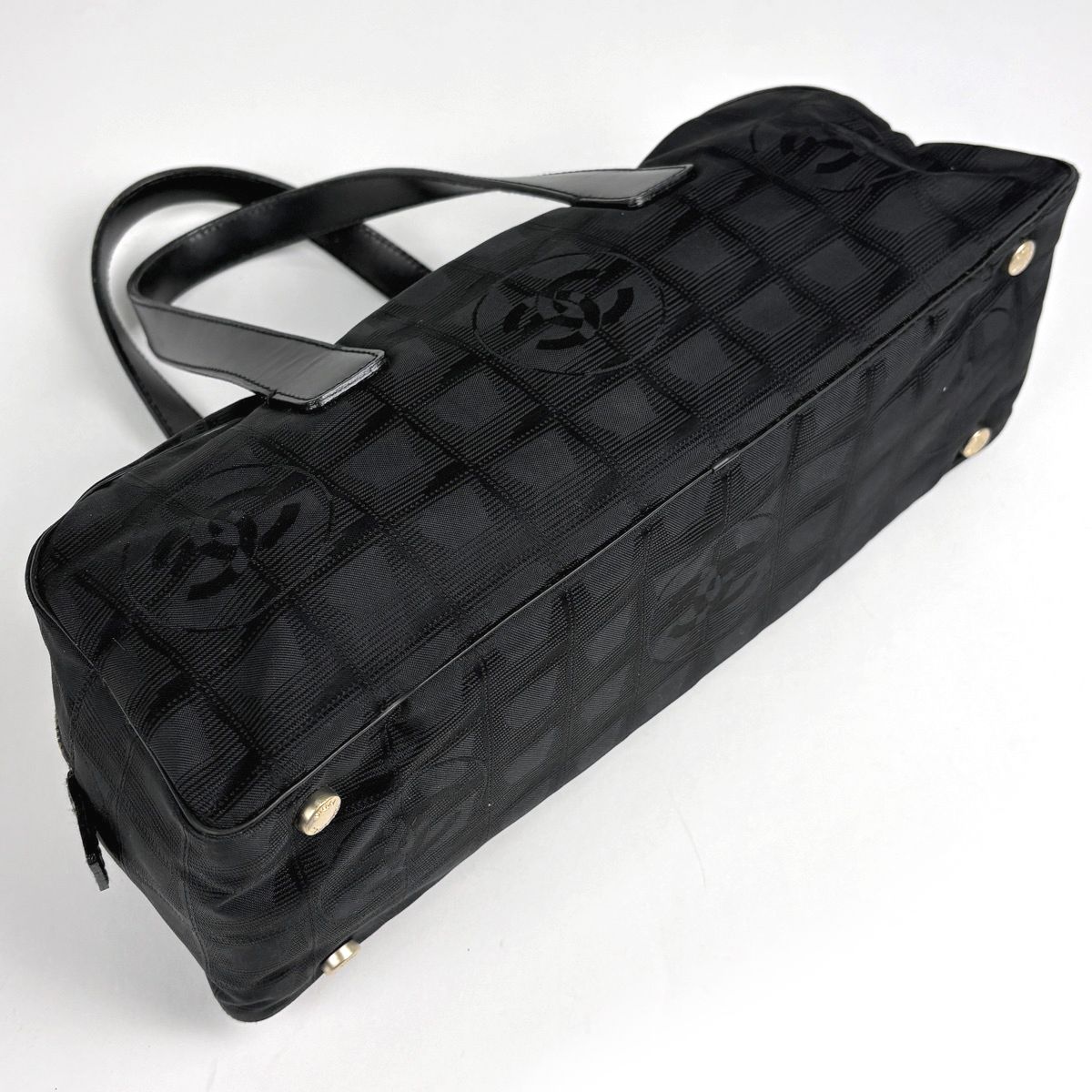 シャネル CHANEL ニュートラベルライン ハンドバッグ ミニボストン