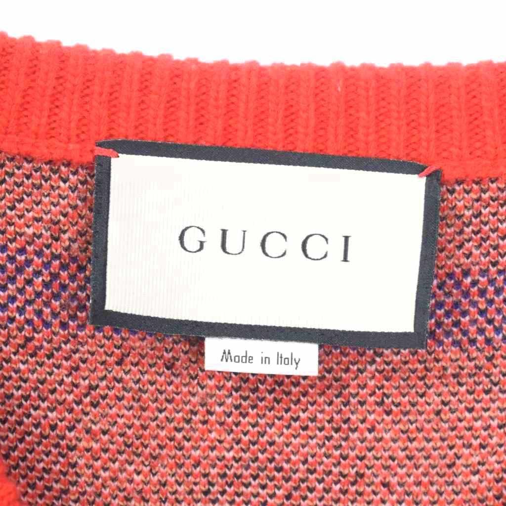グッチ GUCCI 19SS コレクションライン ピッグデザイン Vネック ニット