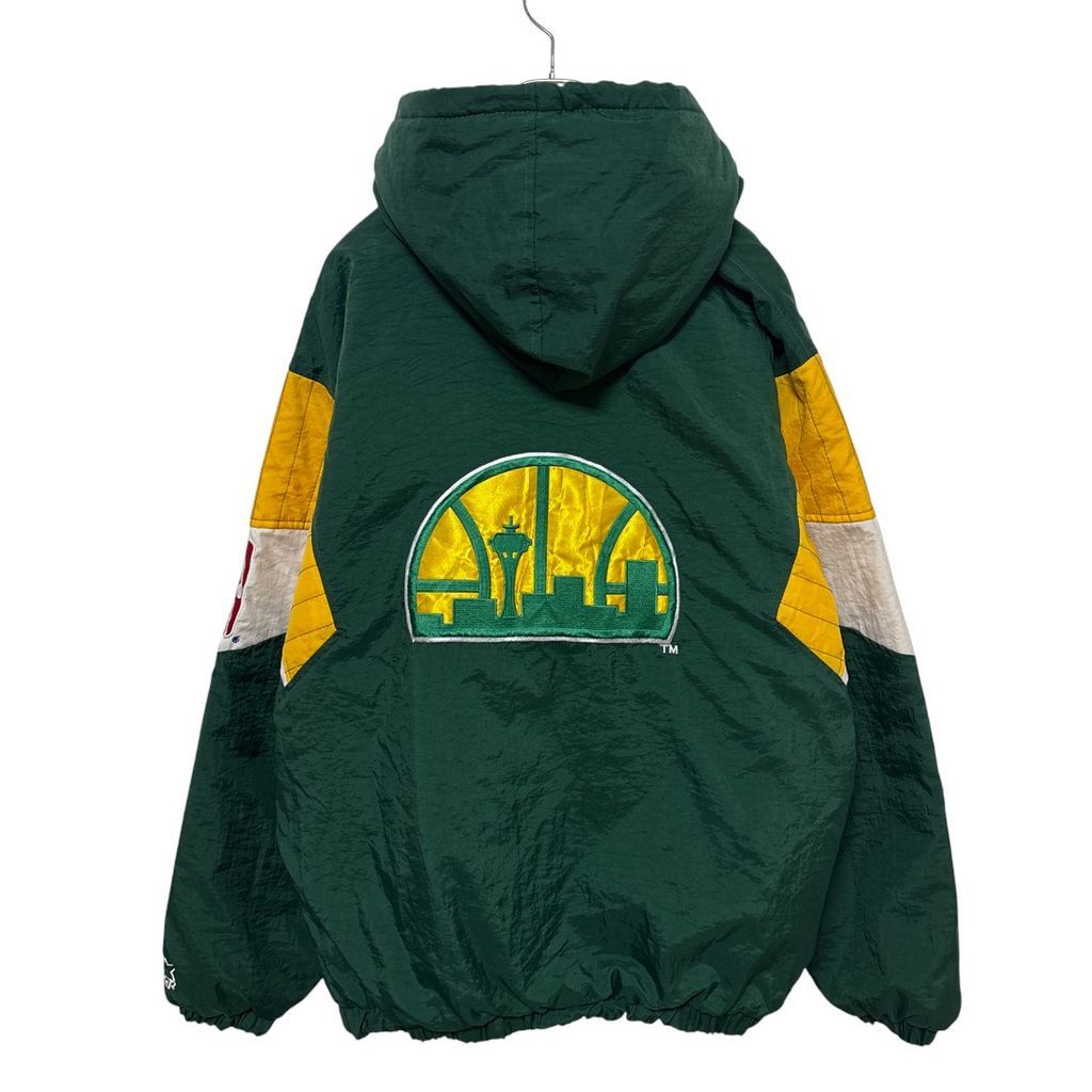 STARTER】 90s NBA Seattle Supersonics Official Anorak Parka 中綿