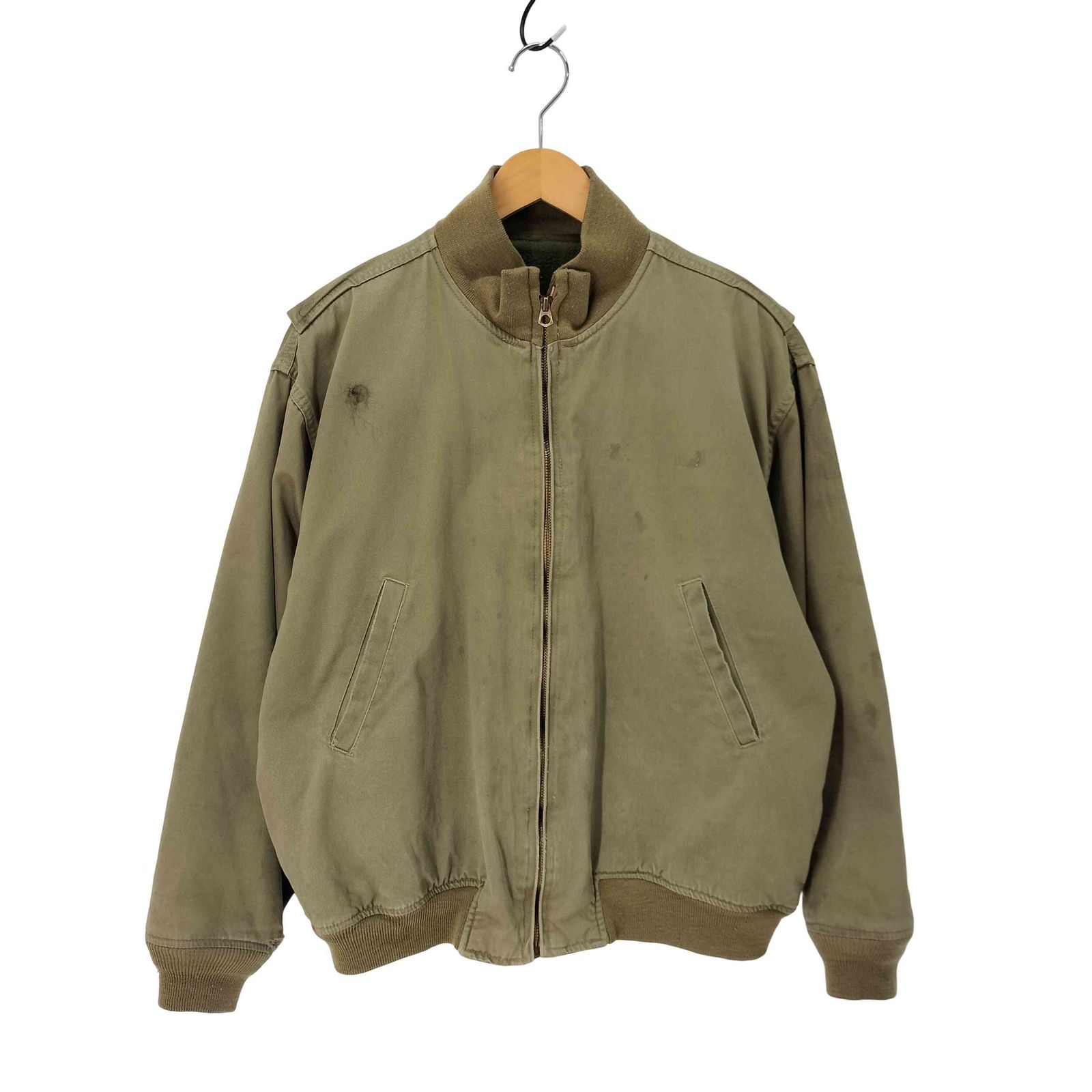 ヒューストン HOUSTON SCOVILLジップ タンカース ジャケット メンズ