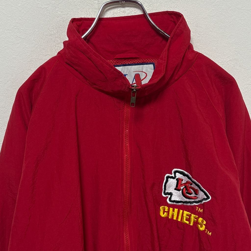 LOGO ATHLETIC】 NFL Kansas City Chiefs Nylon Jacket チーフス