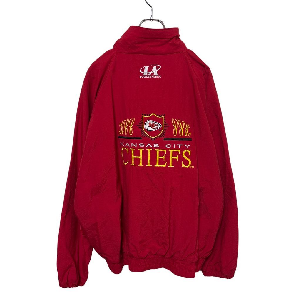 LOGO ATHLETIC】 NFL Kansas City Chiefs Nylon Jacket チーフス