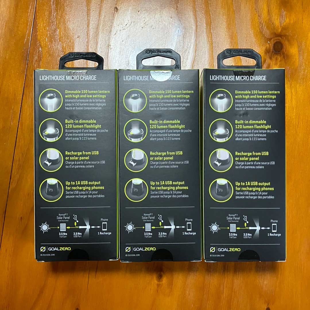 Goal Zero LEDランタン ゴールゼロ ライトハウスマイクロ チャージ32008