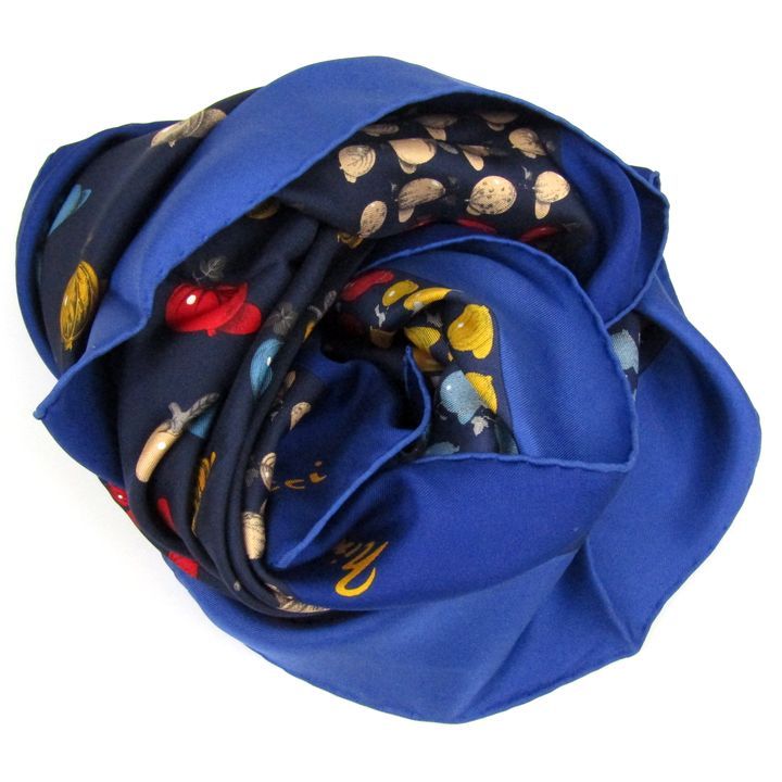 ニナリッチ スカーフ フルーツ柄 シルク ブランド イタリア製