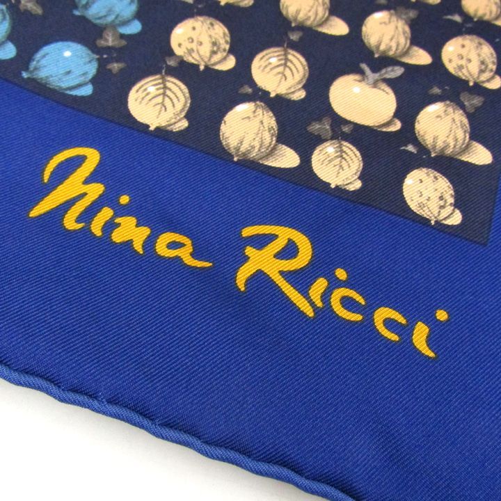 ニナリッチ スカーフ フルーツ柄 シルク ブランド イタリア製