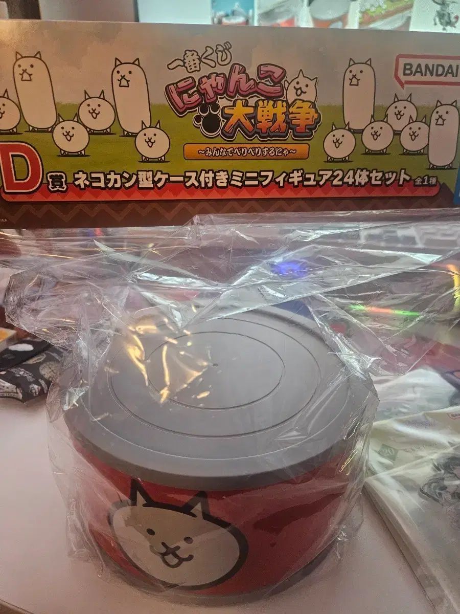 送料込み7 5)にゃんこ大戦争 D賞 猫カン ミニフィギュア 24個 セット