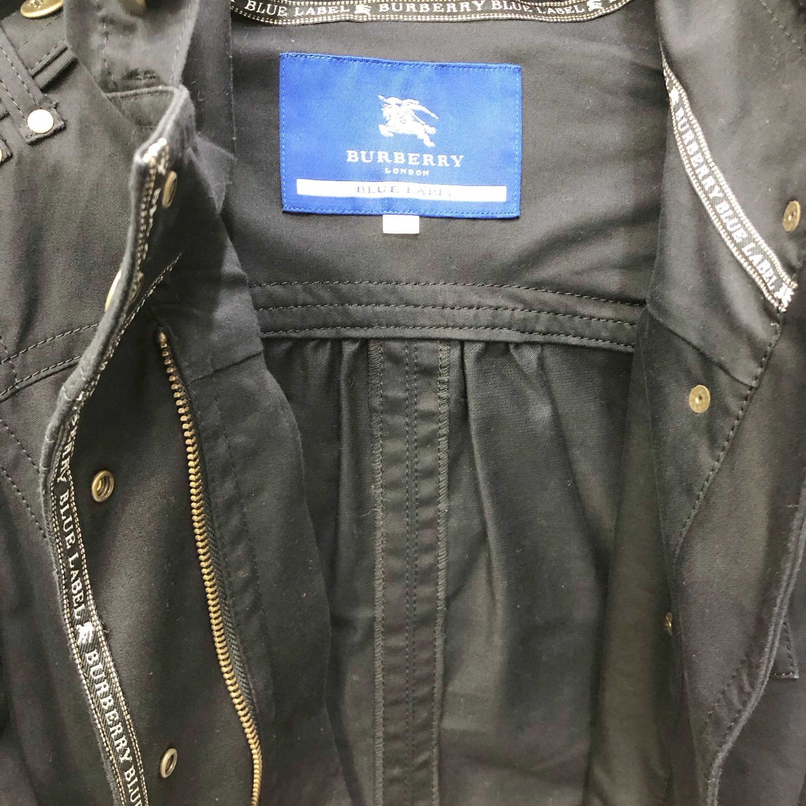 BURBERRY BLUE LABEL バーバリー ミリタリー
